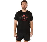 Camiseta de trail asics fujitrail logo ss top hombre negro/carbon S