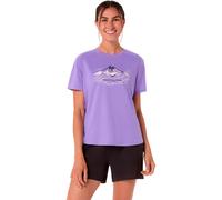 ASICS Fujitrail Logo Ss Top W - Mujer - Violeta - talla S- modelo 2026