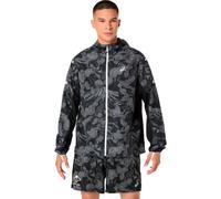 ASICS Fujitrail Packable Jacket - Hombre - Gris / Negro - talla L- modelo 2026