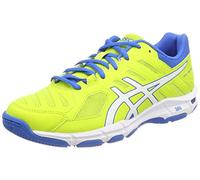 Asics - Gel-Beyond 5, Zapatos de Voleibol Hombre, Multicolor (Energy Green/White/Electric Blue), 39.5 EU