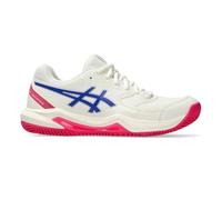 ASICS Gel-Dedicate 8 Clay, Sneaker Mujer, Cream Dark Cobalt, 39.5 EU