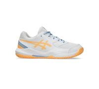 Asics Gel - Dedicate 8 Padel Gs Zapatilla De Pádel Niños Blanco, Naranja 39