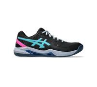 ASICS Gel-Dedicate 8 Padel, Sneaker Hombre, Black/Energy Aqua, 47 EU