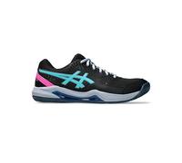 ASICS Gel-Dedicate 8 Padel, Sneaker Hombre, Negro/ENERGÍA Agua, 40 EU