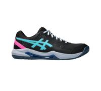 ASICS Gel-Dedicate 8 Padel, Sneaker Hombre, Negro/ENERGÍA Agua, 48 EU