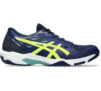 ASICS Gel-Flare, Zapatillas de vóleibol Hombre, Blue Expanse Safety Yellow, 46 EU