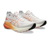 ASICS Gel-Kayano 31, Sneaker Mujer, Blanco/Naranja Desgastado, 40 EU