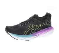 ASICS Gel-Nimbus 25, Sneaker Mujer, Negro Amarillo resplandeciente ,44 EU