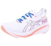 ASICS Gel-Nimbus 26, Women's Sneaker, White Sunrise Red, 45 EU