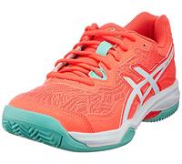 ASICS Gel Padel Pro 4, Tenis Mujer, Blazing Coral White, 42 EU
