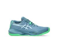 Asics Gel - Resolution X Padel Zapatilla De Pádel Hombres Azul Gris, Verde Neón 46
