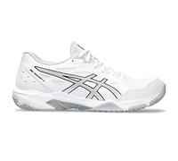ASICS Gel-Rocket 11 - Tenis Deportivos de Interior para Mujer, Blanco/Plateado Puro, Talla 6.5 de Reino Unido