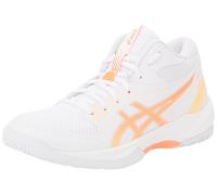 Zapatillas de voleibol Adulto - ASICS Gel-Task Mid MT4 blanco y naranja 38
