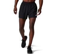 ASICS Hombres Core 5In Short Laufbekleidung Shorts Performance Black/Graphite Grey - Negro XL