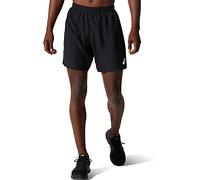 ASICS Hombres Core 7In Short Laufbekleidung Pantalones Cortos Performance Black - Negro S