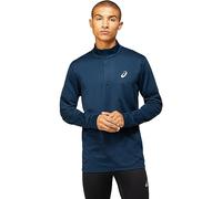 ASICS Core LS 1/2 Zip Winter Top 2011C347-400, Mens longsleevy, Navy, L EU