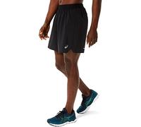 ASICS Hombres Road 2In1 5In Shorts Laufbekleidung Pantalones Cortos Performance Black/Carrier Grey - Negro S