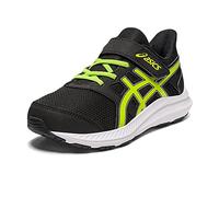 ASICS JOLT 4 PS, Sneaker, Ralladura de Negro/Lima, 28.5 EU