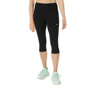 ASICS Mallas de running Capri de cintura alta Road para mujer negro | XL