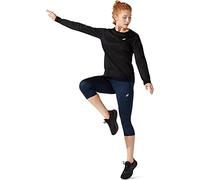 ASICS Mujeres Core Longsleeve Top Laufbekleidung Top De Running Performance Black - Negro M