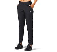 ASICS Mujeres Core Woven Pant Laufbekleidung Pantalón De Entrenamiento Performance Black - Negro L
