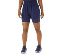 Asics Nagino 4in Run Short Indigo Blue Talla: XS | Shorts Deportivos Outlet | Mujer | Azul