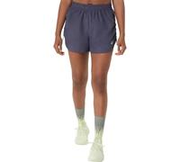 ASICS Nagino Run Adjustable 4in Short - Mujer - Azul - talla L- modelo 2025