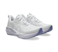 Asics Novablast 5 para Mujer zapatillas running | EU 41.5 in White/Lilac Hint