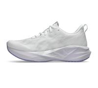 Asics NOVABLAST 5 - Tenis de Correr para Mujer, Blanco/Lila Hint, 8