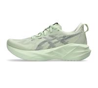 Asics Novablast 5 - Tenis para Mujer, Verde Whisper/Azul Monumento, 40 EU