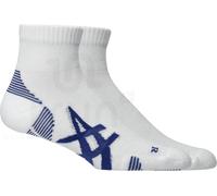 Asics pack de 2 pares de calcetines Cushion Run Quarter XL Blanco