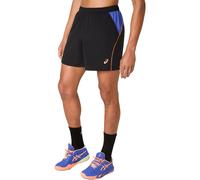Pantalones de Pádel ASICS Padel Court 7In Short Hombre Negro/Azul Cobalto S