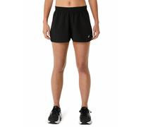 ASICS Pantalón corto de running Core Split para mujer negro | XS