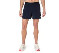 ASICS Pantalón corto de running para hombre Road de 5 pulgadas azul oscuro | M