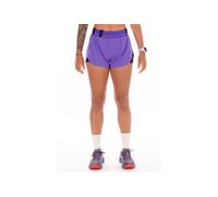 Asics pantalón corto Metarun Split vêtement running femme L Violet