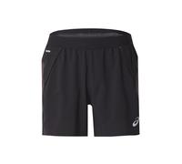 ASICS Pantalón deportivo 'ROAD' gris / gris oscuro / negro L gris / gris oscuro / negro