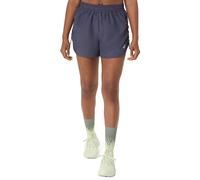 ASICS Pantalones cortos de running para mujer Nagino Run Adjustable 4inch azul oscuro | S