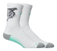 ASICS Performance Run Sock Crew Paris Br - Unisex - Blanco - talla 35/38- modelo 2025