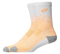 ASICS Performance Run Sock Crew - Unisex - Narnaja / Blanco - talla 39/42- modelo 2025