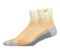 ASICS Performance Run Sock Quarter - Hombre - Beige / Blanco / Gris - talla 39/42- modelo 2025