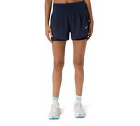Asics Road 2-N-1 3.5 pulgada para Mujer pantalones cortos | EU L in Midnight