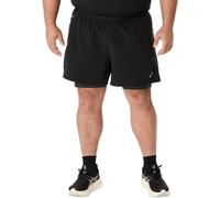 ASICS Road 2n1 5in Short - Hombre - Negro - talla XL- modelo 2026