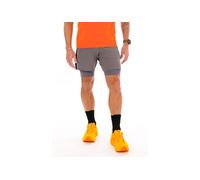 Asics Road 2-en-1 pantalones cortos 18 cm | EU L in Truffle Grey