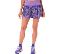 ASICS Road All Over Print 2-in-1 3.5in Short W - Mujer - Violeta - talla S- modelo 2026