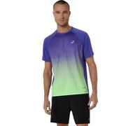 ASICS Road Fade Ss Top - Hombre - Violeta / Verde - talla M- modelo 2026