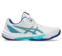 ASICS Sky Elite FF 3, Sneaker Hombre, White Blue, 41.5 EU