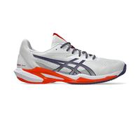 ASICS SOLUTION SPEED FF 3 Clay Blanco/Gris SS25 (Zapatillas) Blanco 40