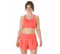 ASICS Sujetador deportivo de compresión de alta sujeción para mujer coral | S