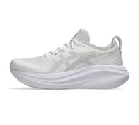 Asics Tenis de Correr Gel-Nimbus 27 para Hombre, Blanco (White/Glacier Grey), 46.5 EU