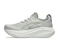Asics Tenis de Correr Gel-Nimbus 27 para Mujer, Gris Lago/Salvia Blanca, 39.5 EU